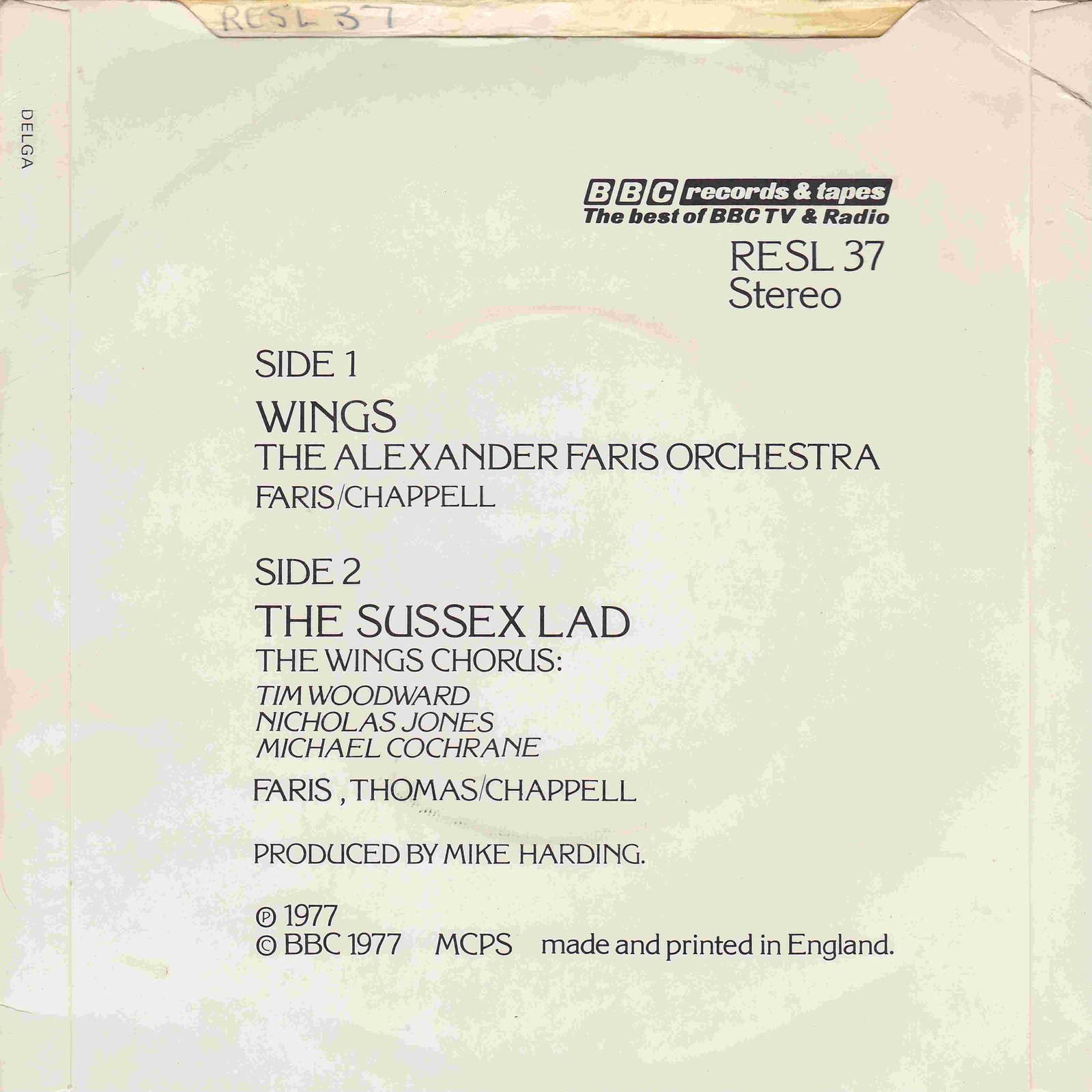 Back cover of RESL 37